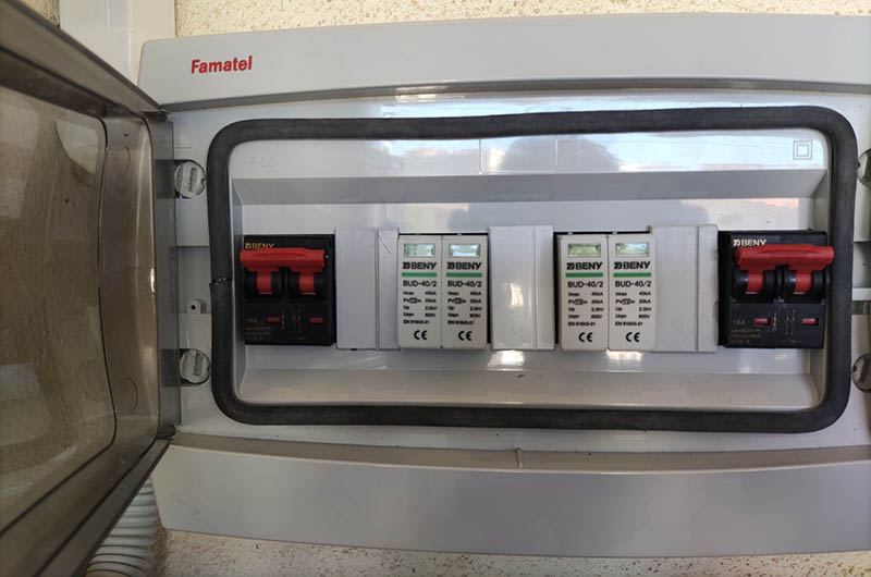 Instalación eléctrica profesional en vivienda en Dénia